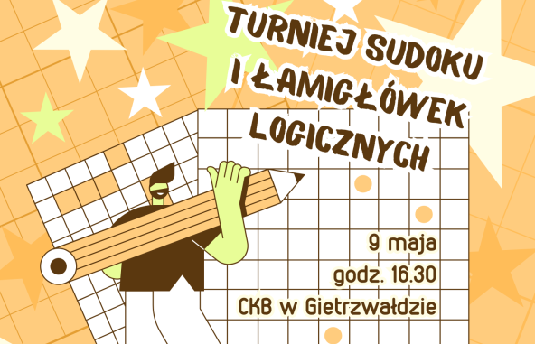 1.	Turniej odbędzie się 09 maja 2025 roku o godzinie 16.30 w Centrum Kulturalno-Bibliotecznym w Gietrzwałdzie